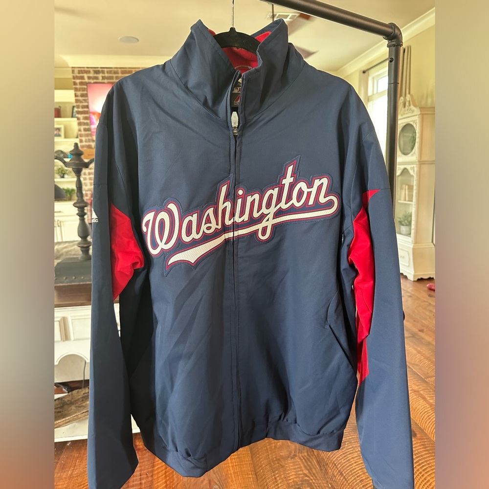 Washington Nationals Jacket Size Large